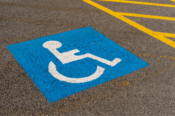 image depicting disabled parking